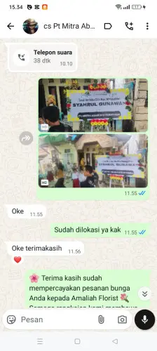 Testimonial Papan Bunga citraland