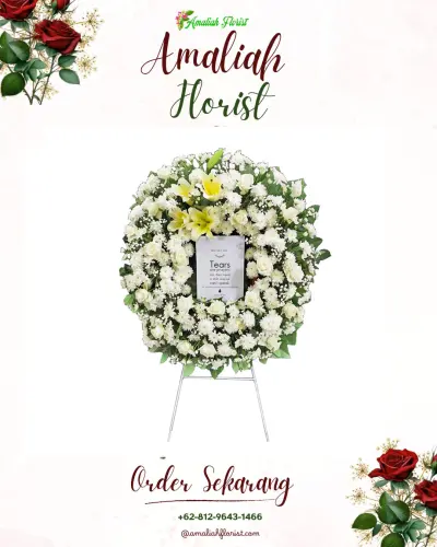 Krans Bunga Duka Cita citraland